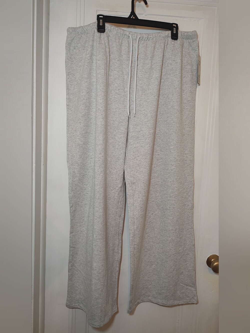 No Boundaries Women's Size XXL (20) Cozy Sleep Pants Platinum Silver Heather NWT